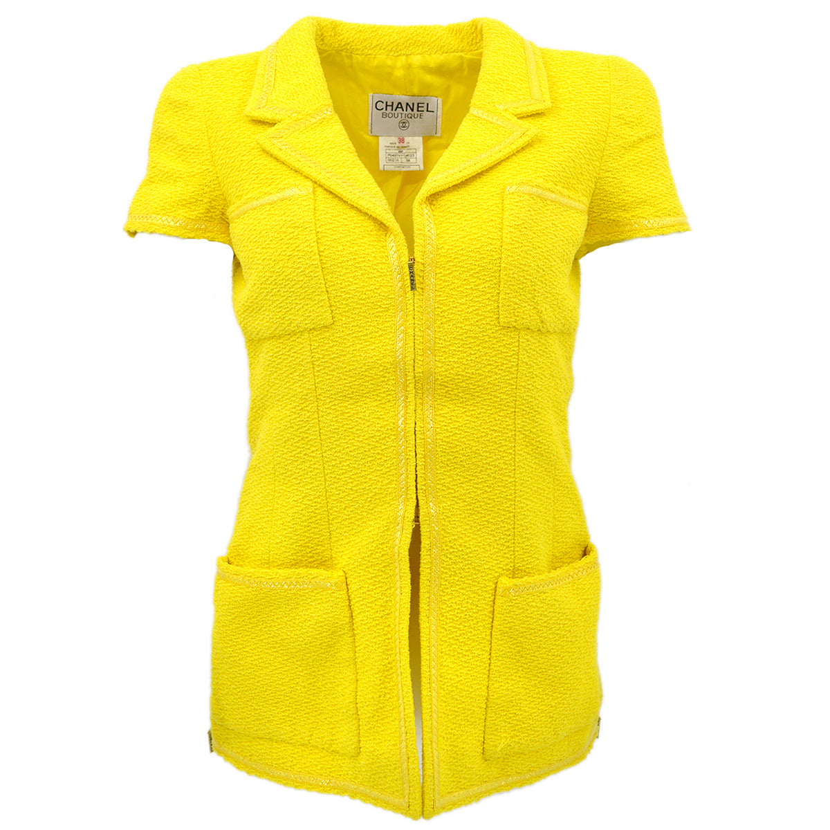 Chanel Spring 1995 zipped jacket #38