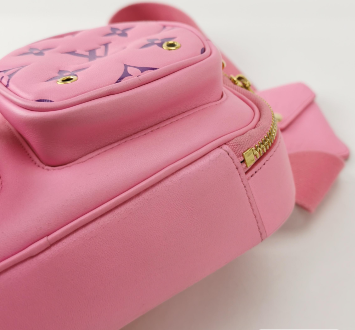 Preloved Louis Vuitton (LV) Utility(21F) Bag PINK 2208137864460