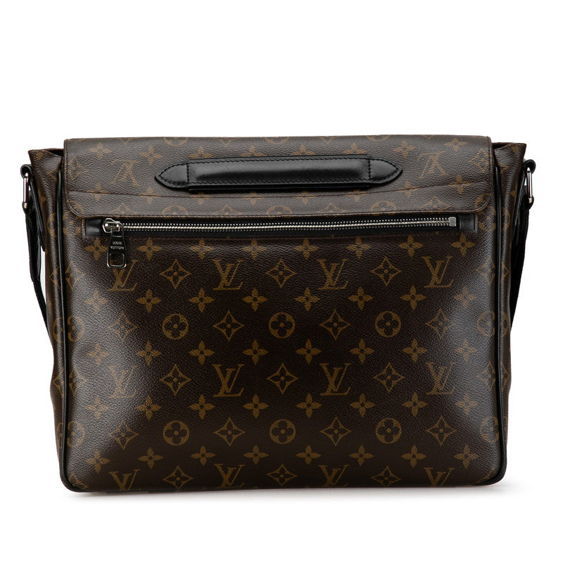 Louis Vuitton Monogram Clarence Shoulder Bag M40936 Brown PVC Leather  Louis Vuitton