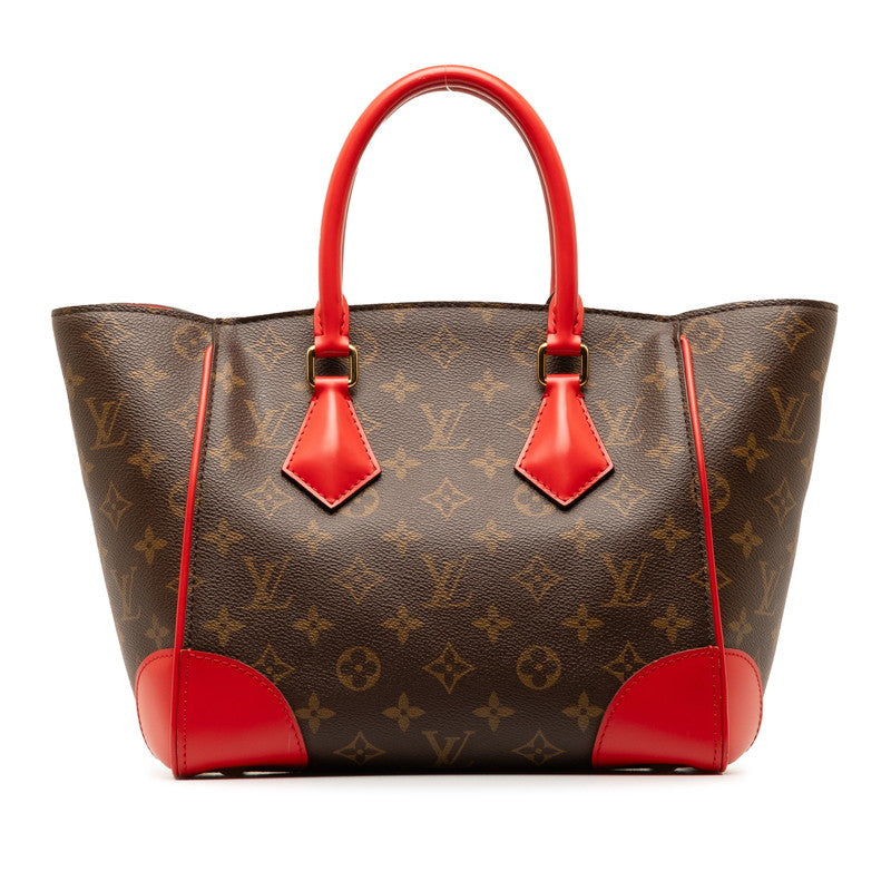 Louis Vuitton Monogram Phoenix PM Handbag M41537 Cochlear Red Brown PVC Leather  Louis Vuitton
