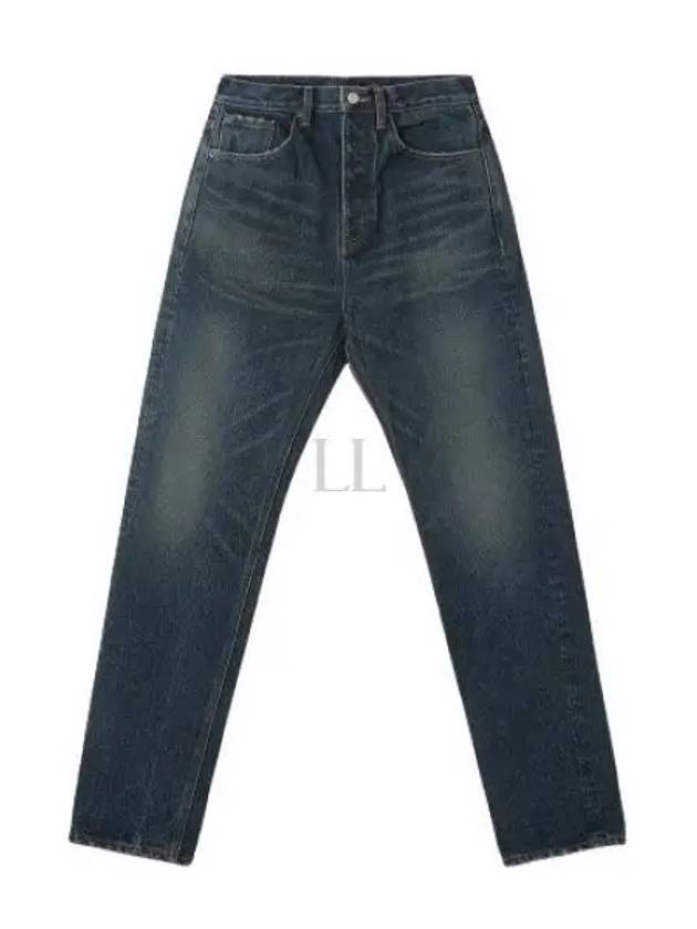 Luxury Balenciaga  Men's Relaxed Jeans Navy