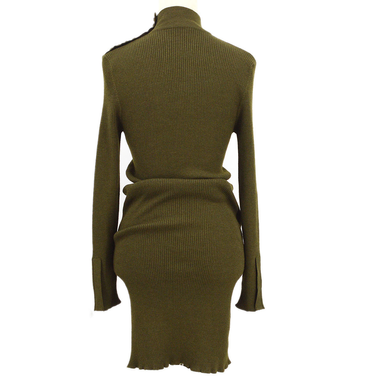 Chanel Fall 1994 ribbed cashmere dress #44