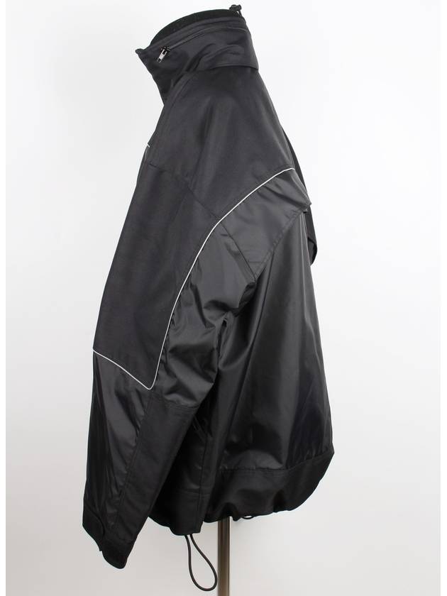 Luxury Balenciaga  Logo Anorak Black 46