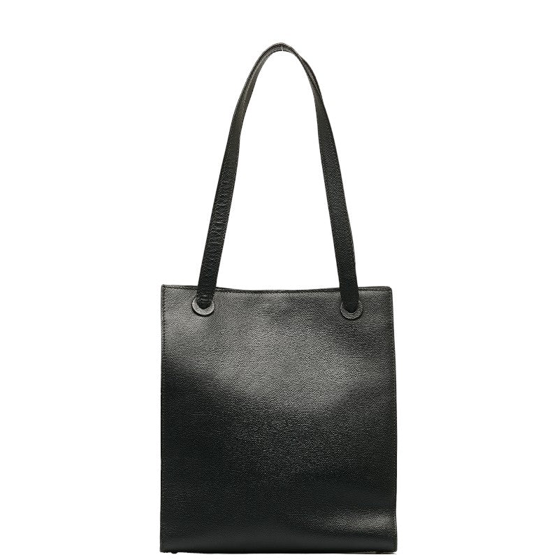 Chanel Logo Handbags Handbags Black Leather  Chanel