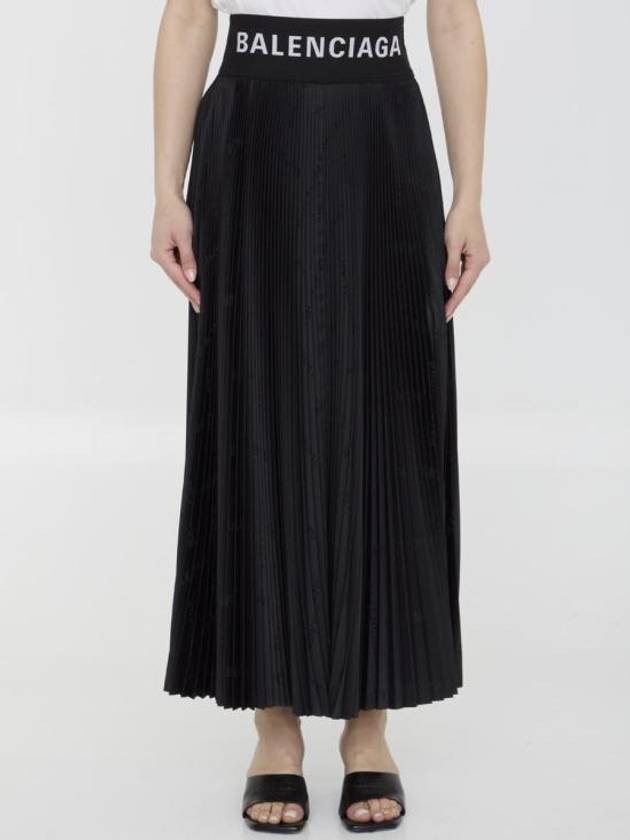 Luxury Balenciaga  short skirt 5930002 790581 TQO30 1000 BLACK