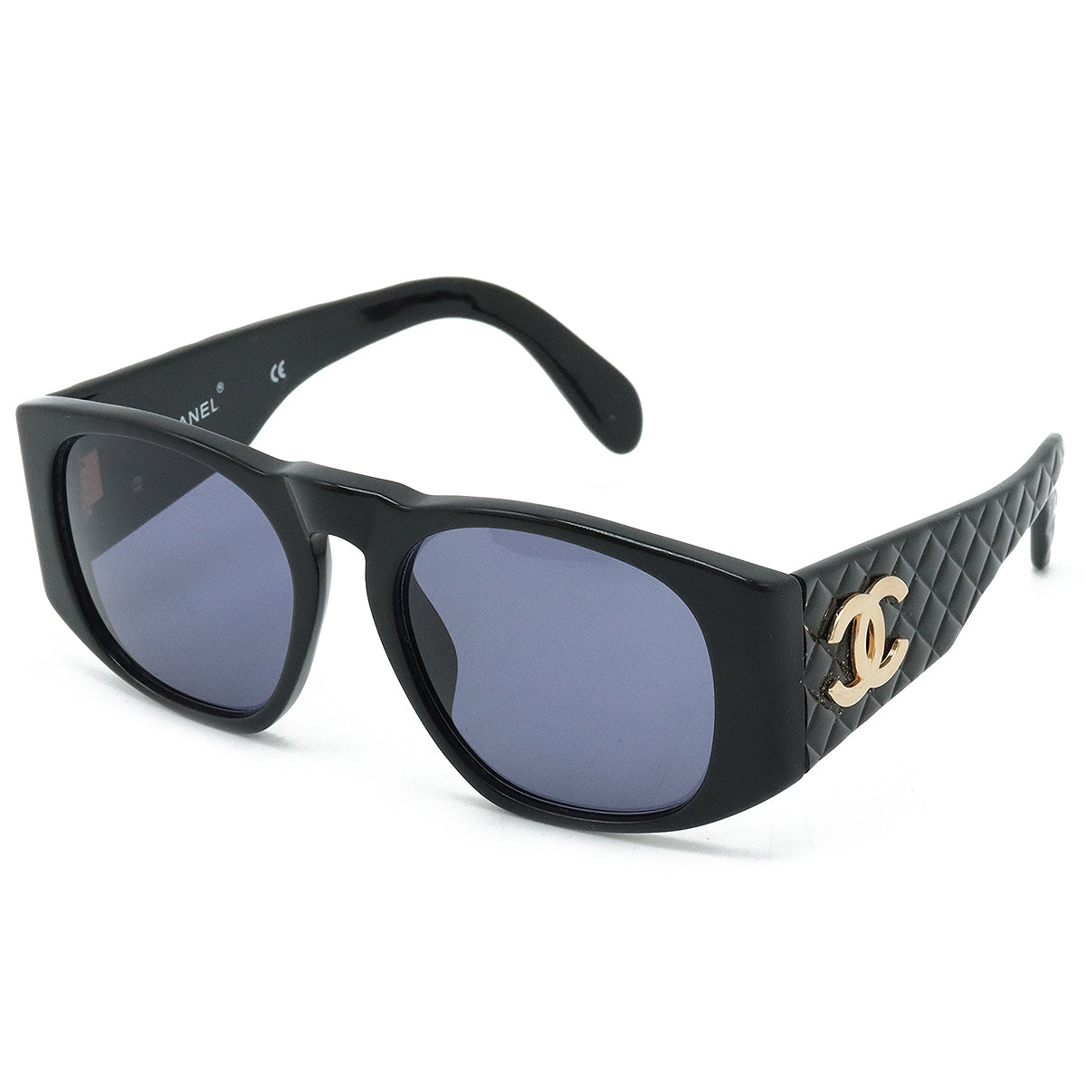 Chanel Chanel Mattress Cocomark Sunscreen Blue Morocco Blue Black Black Gold  01450