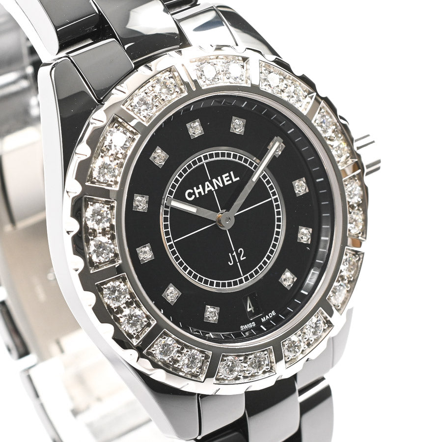 Chanel J12 38mm Watch H2428 Black