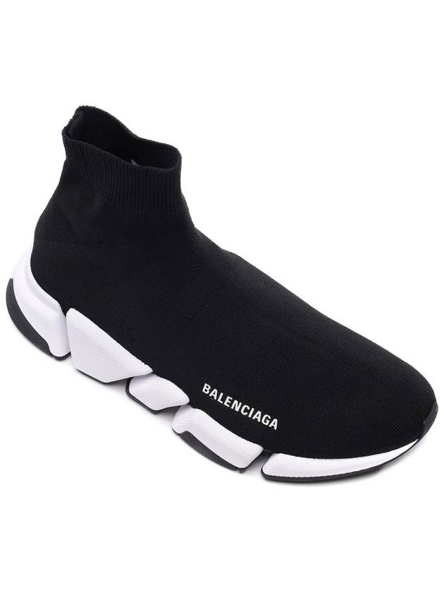 Luxury Balenciaga  Speed 2.0 High Top Sneakers Black