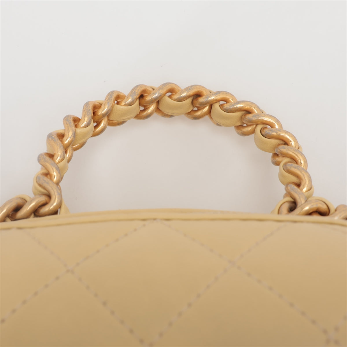 Chanel Matrasse  2WAY Shoulder Bag Yellow G