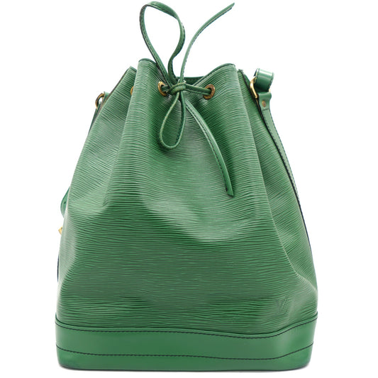 Borneo Green Epi Leather Noe Shoulder Bag