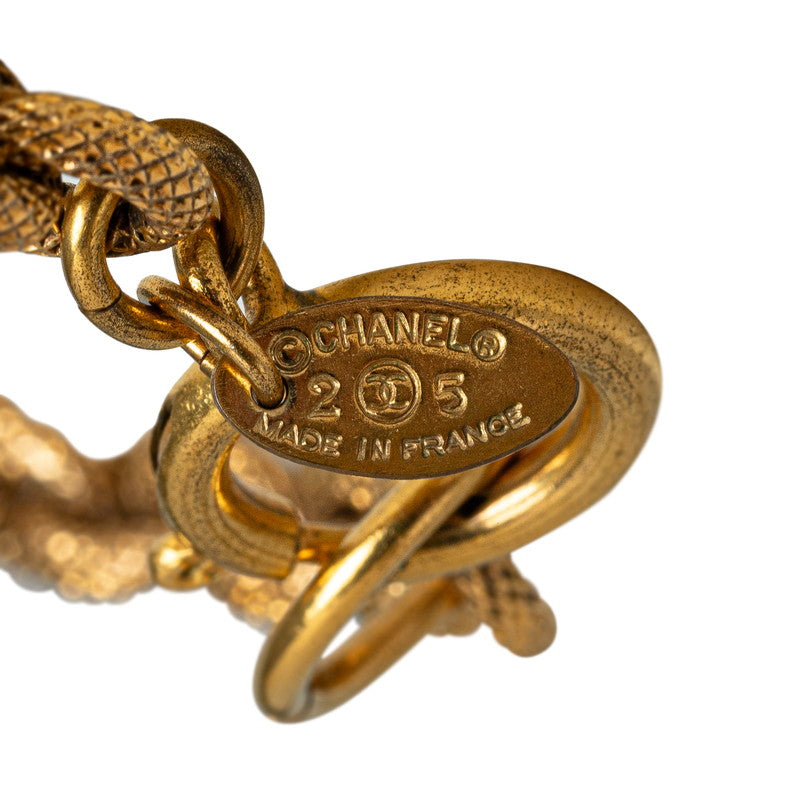 Chanel Coco Round Chain Long Necklace G   Chanel