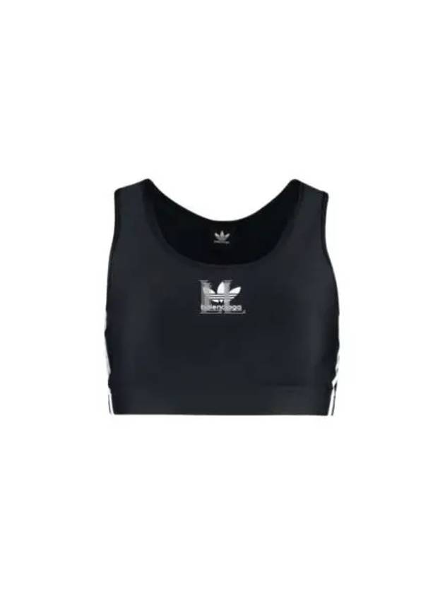 Luxury Balenciaga  Athletic Bra Black