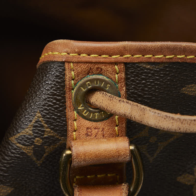 Louis Vuitton Noé Petit in Monogram M42226 Brown Bucket Bag