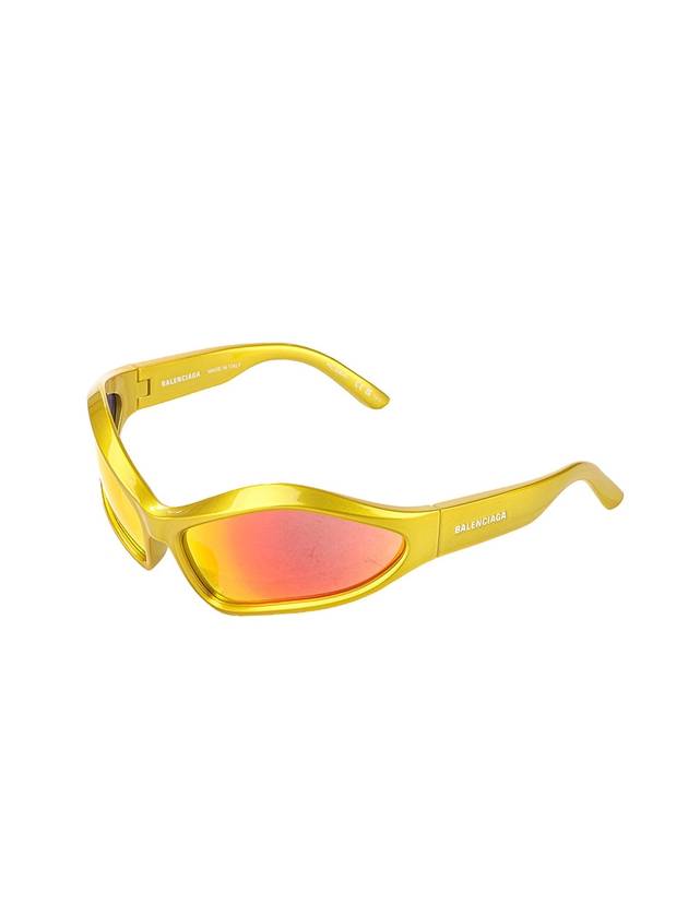 Luxury Balenciaga  Fennec Oval Sunglasses Yellow