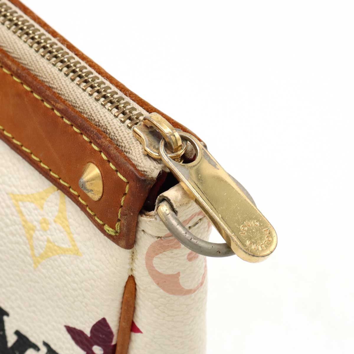 Louis Vuitton Monogram Multicolor Pocket Accessory Bag Louis Vuitton White M92649