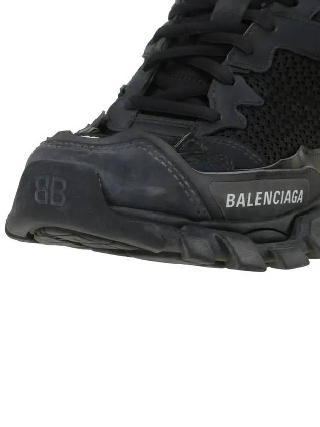 Luxury Balenciaga  Track 3 Low-Top Sneakers Black