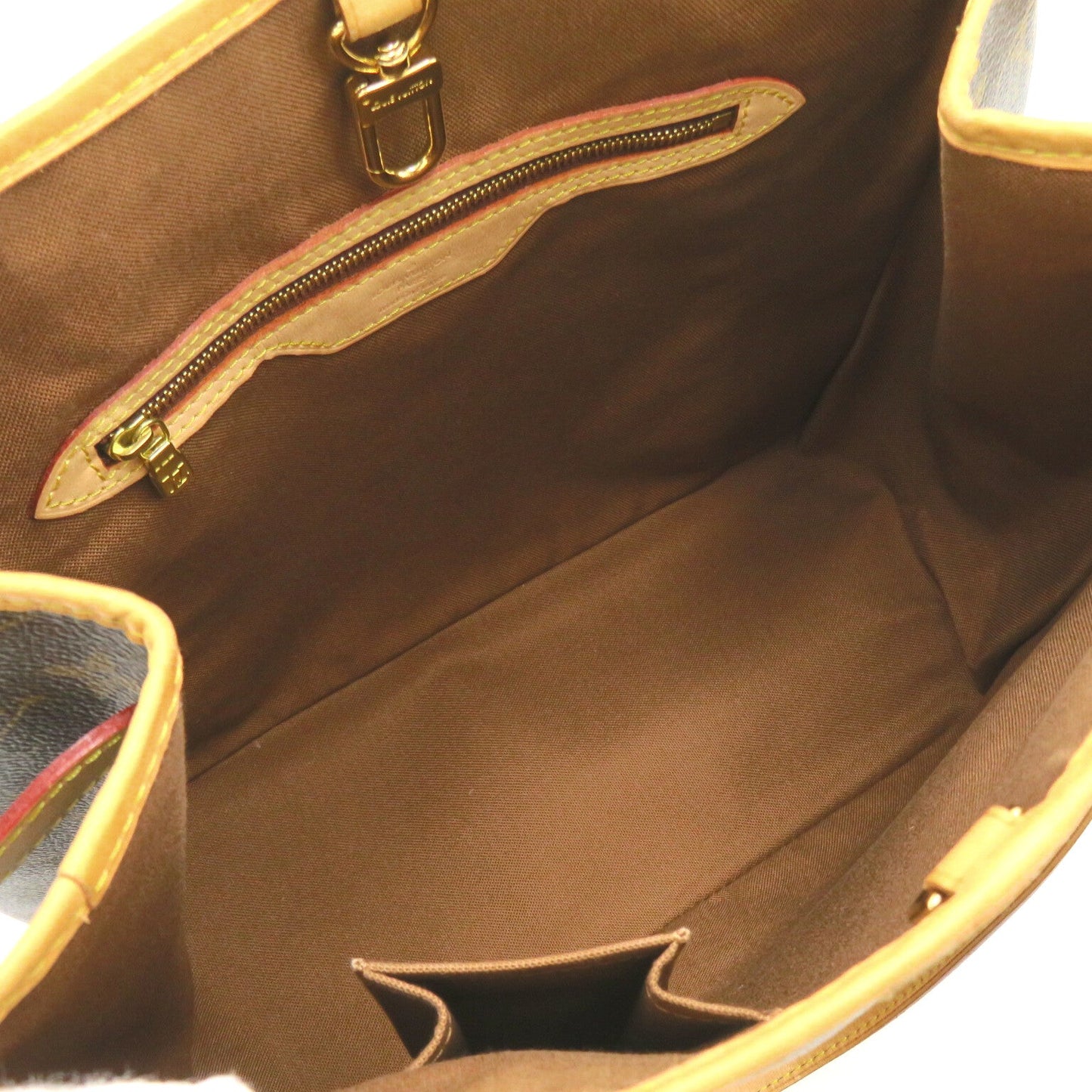 Louis Vuitton Vintage Vertical  Bag Tote Bag PVC Coated Canvas Monogram  Brown M51153