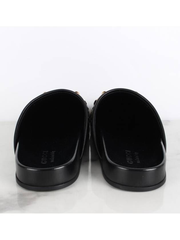 Luxury Balenciaga  Gucci Horsebit Embroidered Mule Sandals 8 270