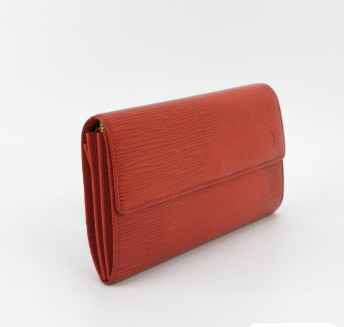 Preloved Louis Vuitton (LV)  Wallet 1995year red 24062178756620