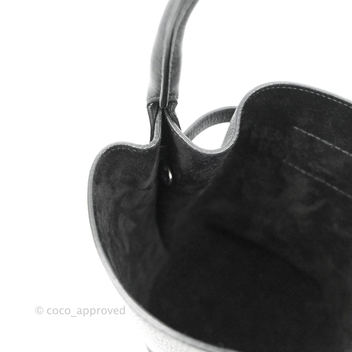 Celine Big Bag Nano Bucket Black Grained Calfskin