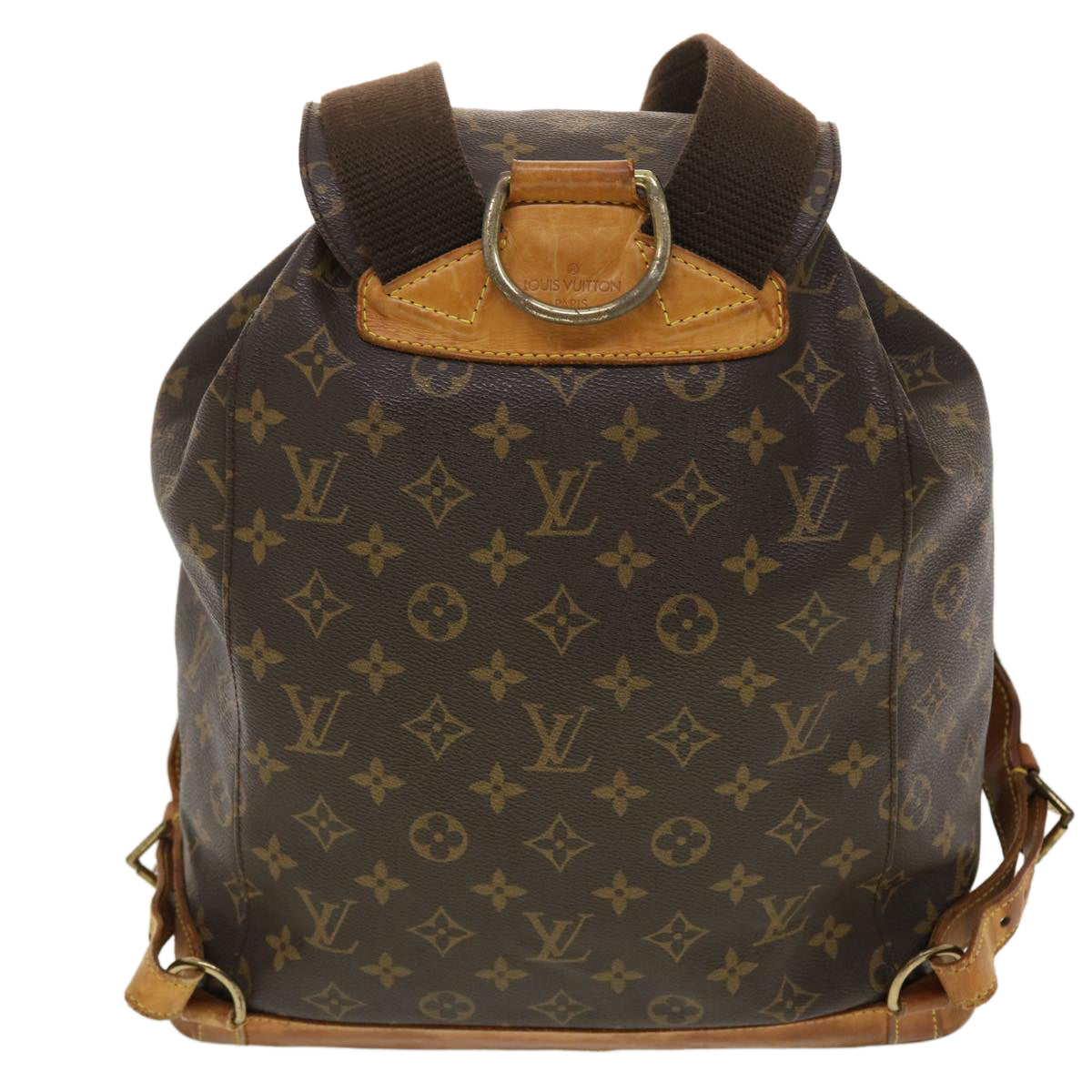 LOUIS VUITTON Monogram Montsouris GM Backpack M51135 LV Auth 40009
