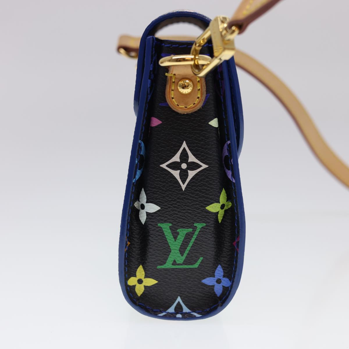 LOUIS VUITTON Multicolor Heart Breaker Shoulder Bag Black M40659 LV  40032A