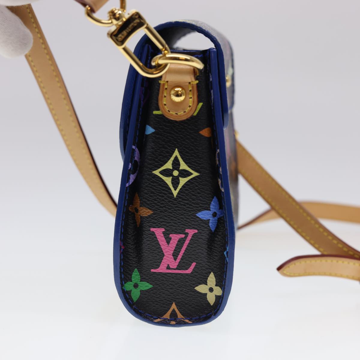 LOUIS VUITTON Multicolor Heart Breaker Shoulder Bag Black M40659 LV  40032A