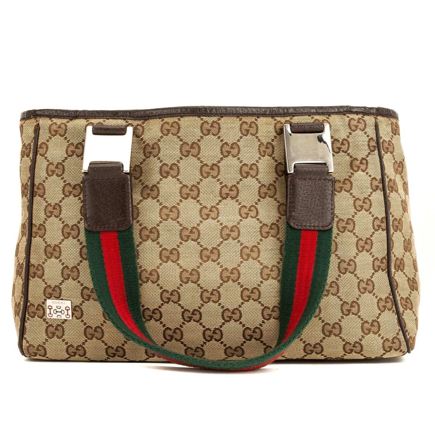 G*G Brown Monogram Tote (4018002)