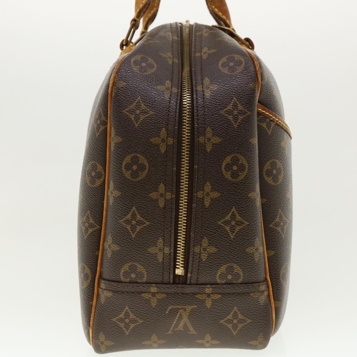 LOUIS VUITTON Monogram Deauville Hand Bag M47270 LV Auth 40422