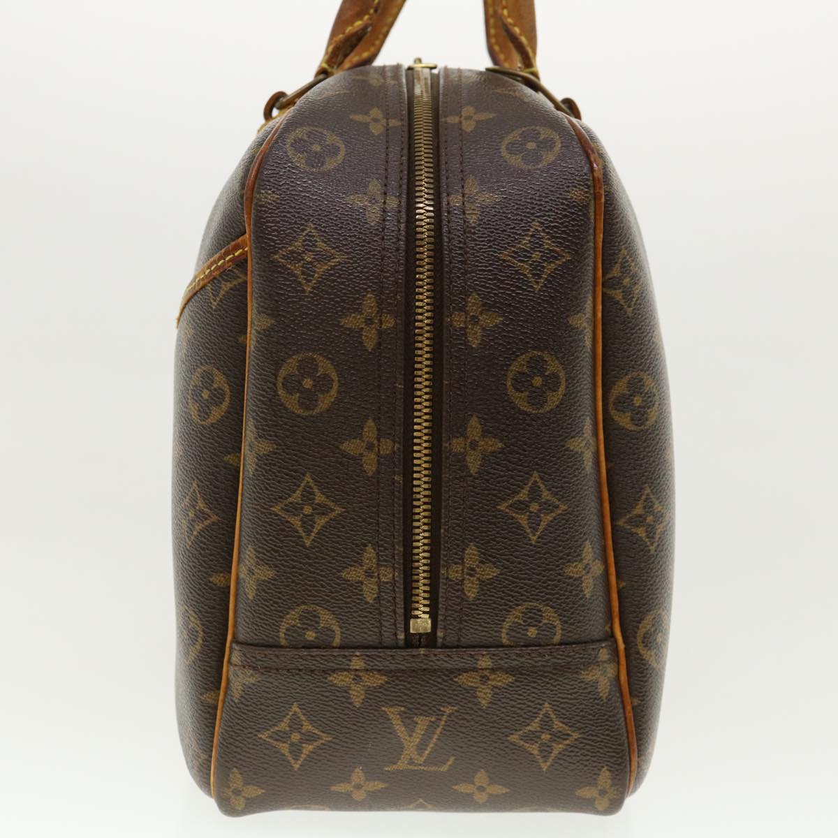 LOUIS VUITTON Monogram Deauville Hand Bag M47270 LV Auth 40422