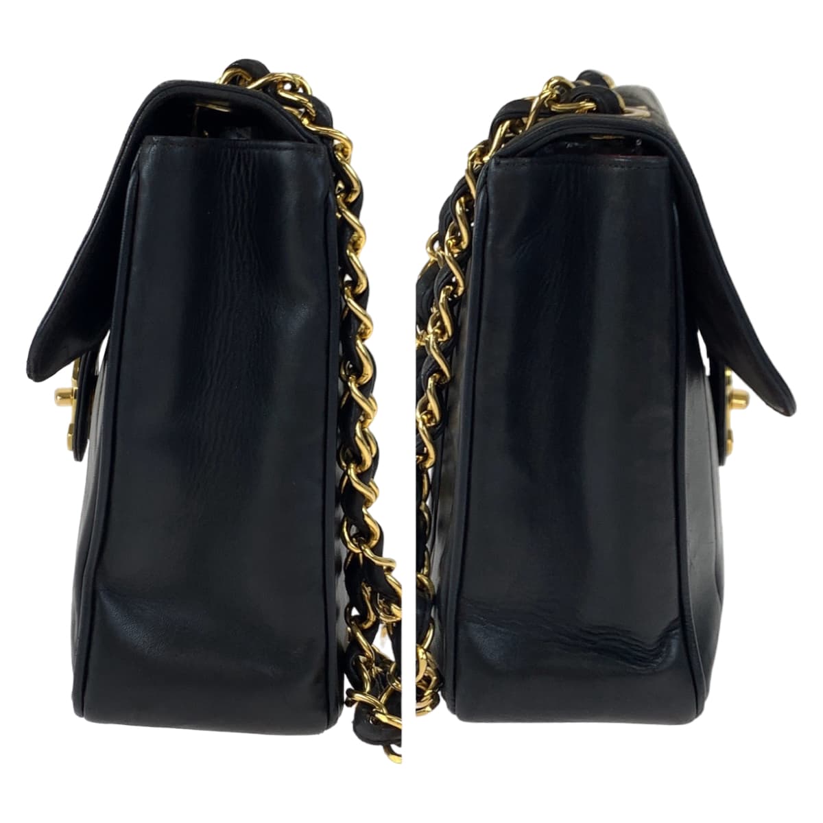 Chanel Vintage Mademoiselle Lambskin Shoulder Bag