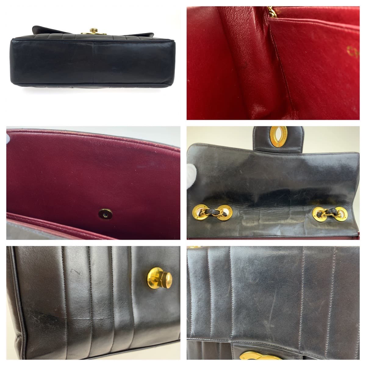 Chanel Vintage Mademoiselle Lambskin Shoulder Bag