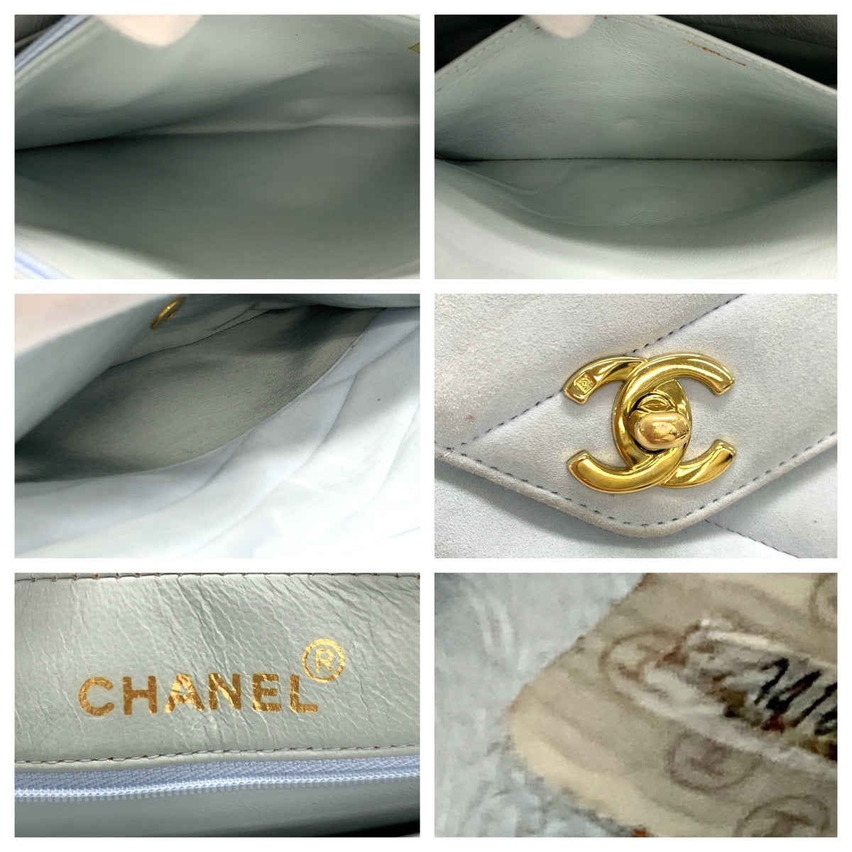 Chanel Vintage Suede Fringe Crossbody Bag