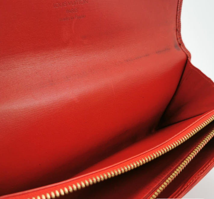 Preloved Louis Vuitton (LV)  Wallet 1995year red 24062178756620