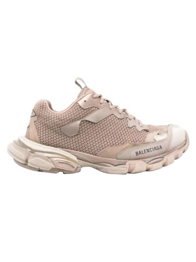 Luxury Balenciaga  Men's Track 3 Low Top Sneakers Dark Beige