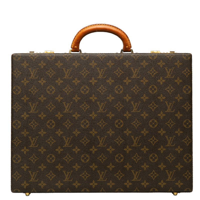Louis Vuitton Monogram M53124 Carry Bag Leather Brown