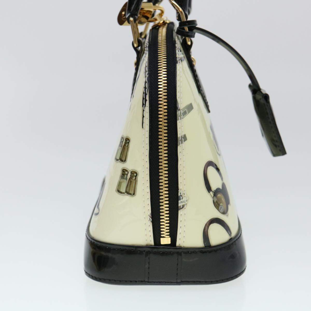 LOUIS VUITTON Vernis Nicolas Ghesquire Alma BB Hand Bag M50419 LV  40601A