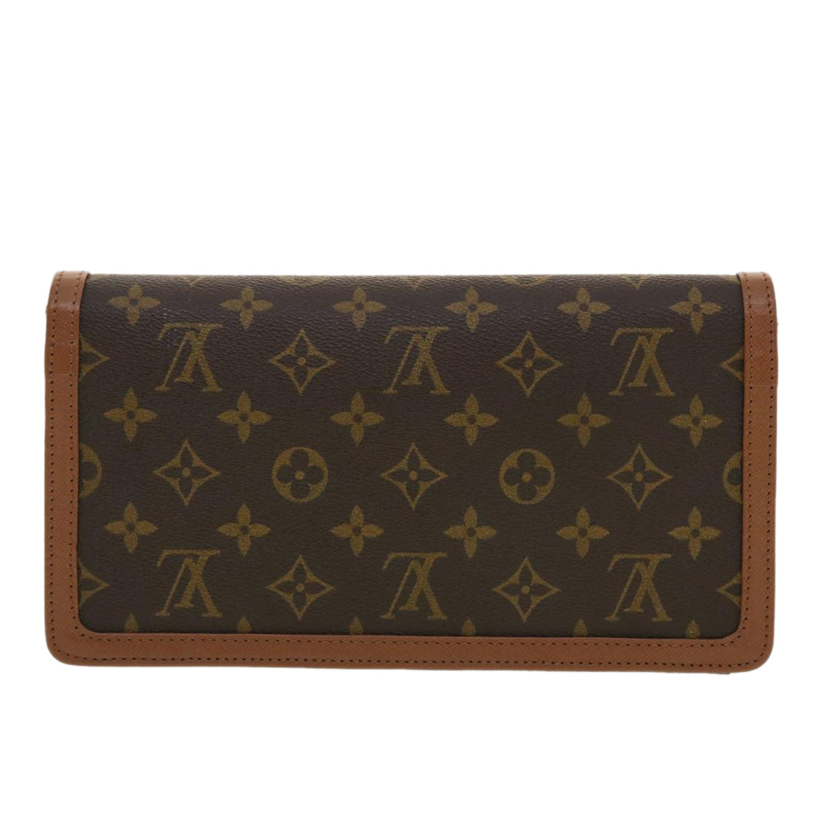LOUIS VUITTON Monogram Pochette Dam PM Clutch Bag M51812 LV Auth 40674A