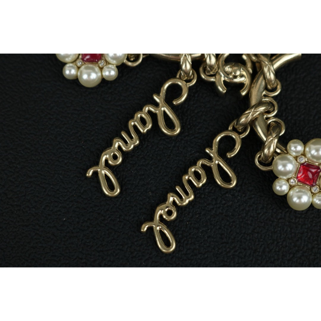 Excellent（Rank SA）｜ CHANEL Coco Mark Flowers Pearl Earrings｜X25030105