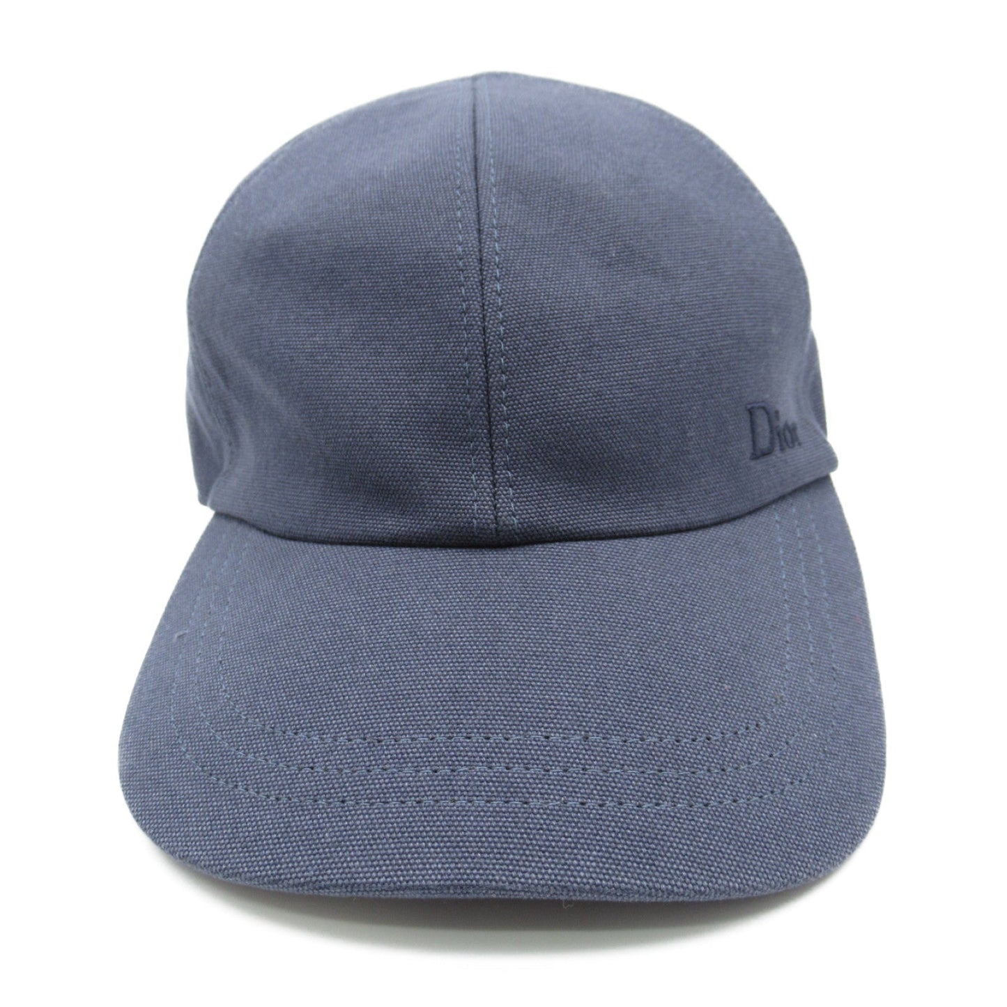 Dior Baseball Caped Hat Cotton   Blue 383C911B5641889S