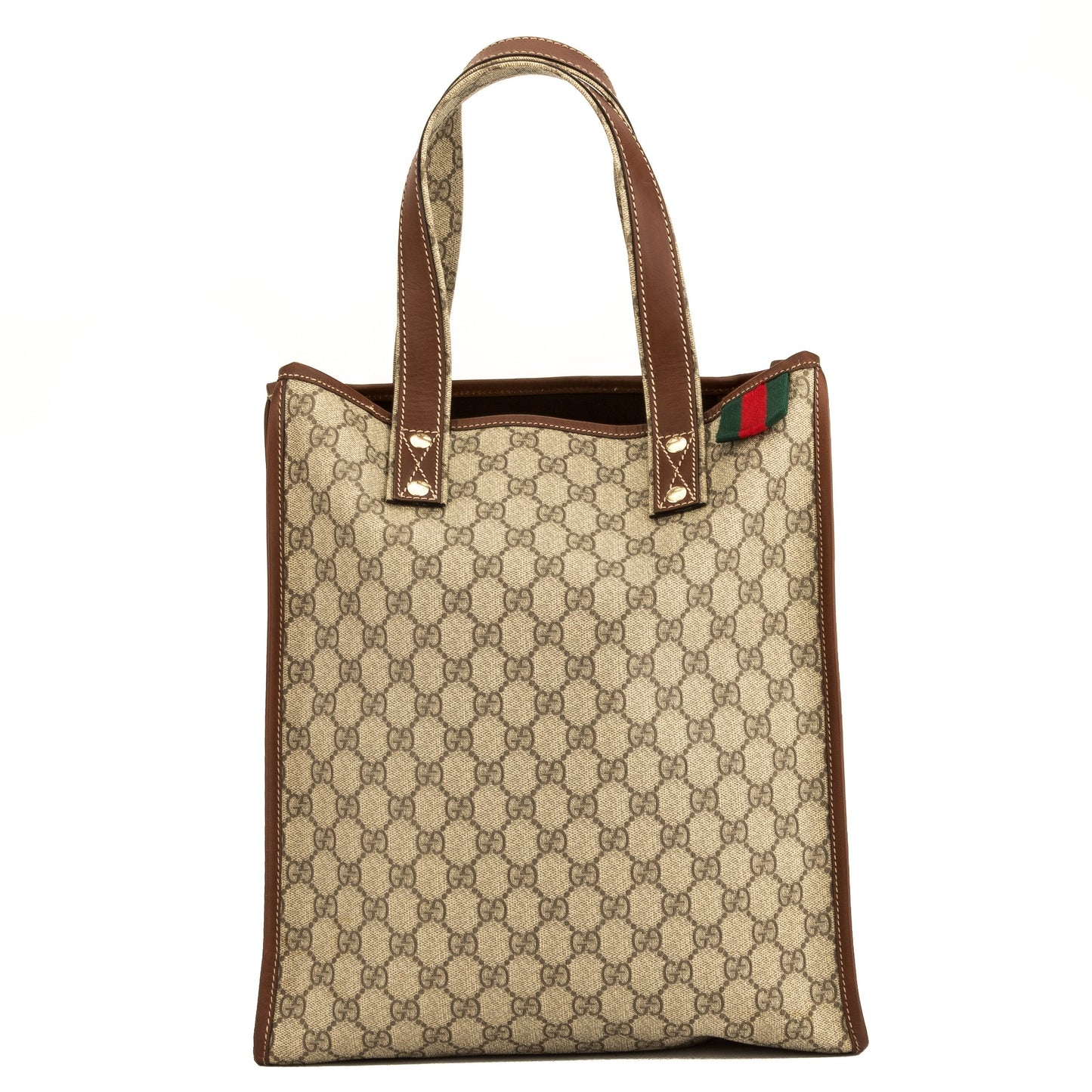 G*G Brown GG Monogram Tote (4081001)