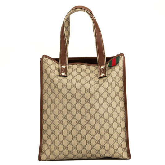 G*G Brown GG Monogram Tote (4081001)