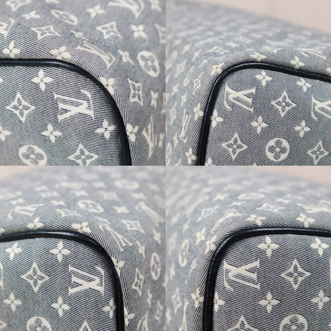 Very Good ( Rank A)｜ LV Denim Monogram Speedy 30 Hand Bag Shoulder Bag｜S24100703
