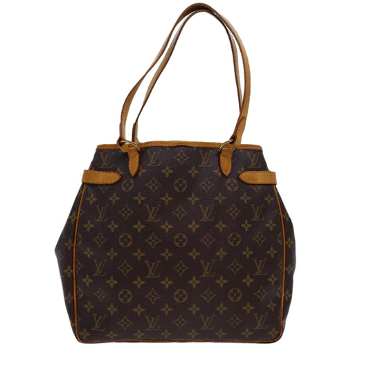 LOUIS VUITTON Monogram Batignolles Vertical Tote Bag M51153 LV Auth 40927