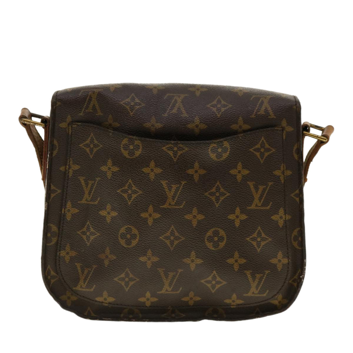 LOUIS VUITTON Monogram Saint Cloud GM Shoulder Bag M51242 LV Auth 40981