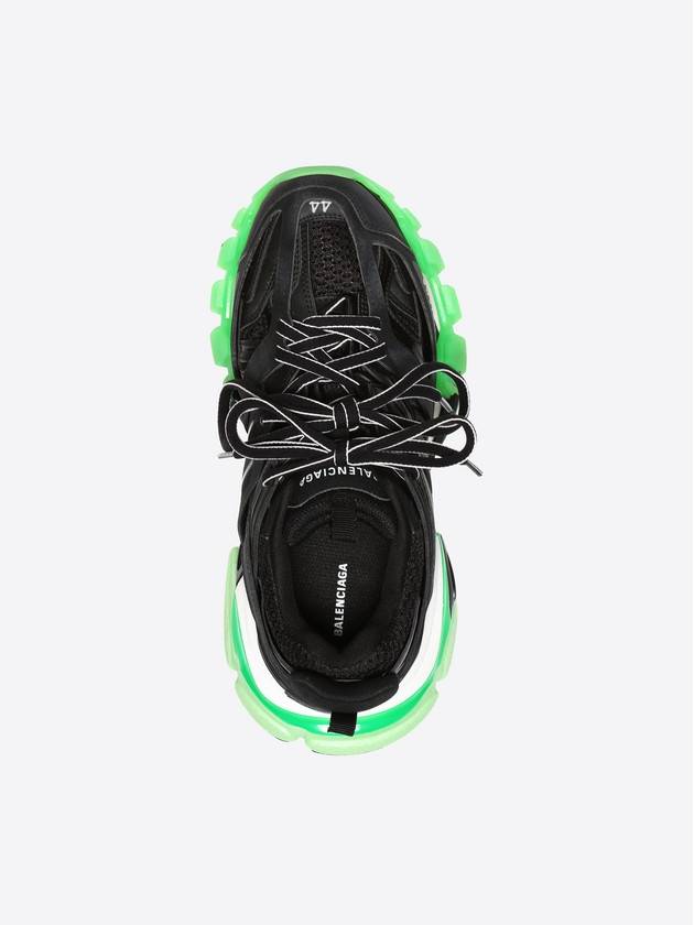 Luxury Balenciaga  Track Low Top Sneakers Glow Black