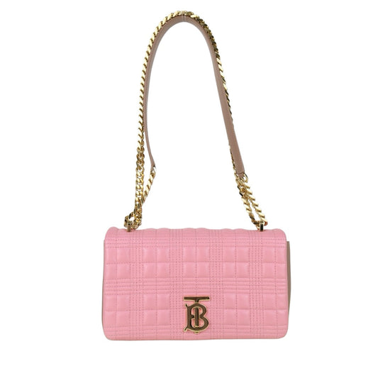 Very Good ( Rank A)｜BURBERRY Matrasse Chain Lola Shoulder Bag Pink ｜H25063011