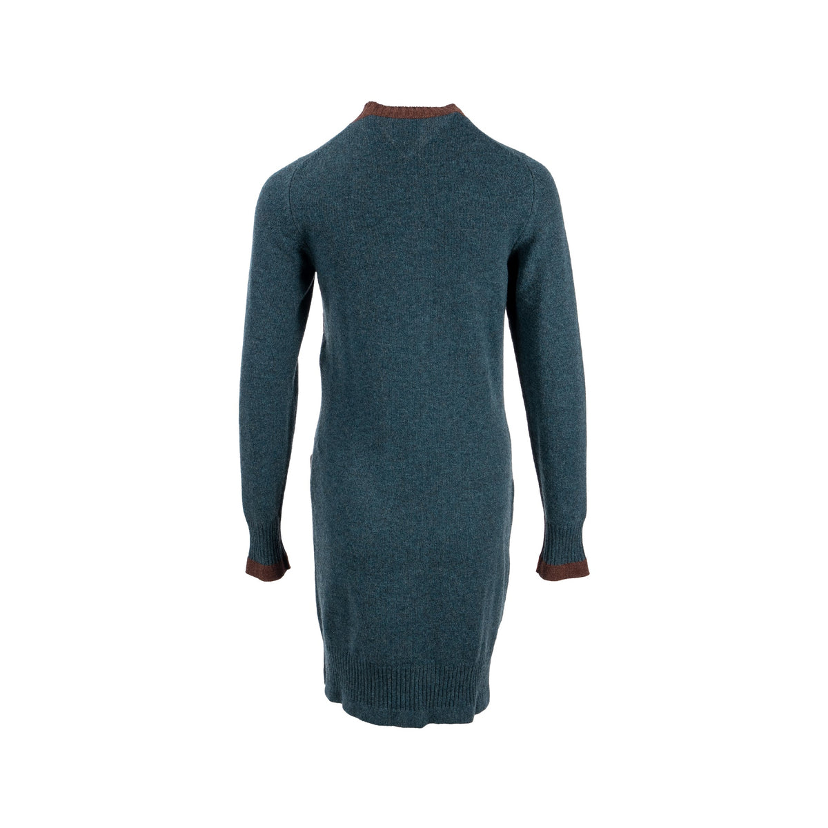 Chanel Size 34 Cardigan Cashmere Vert Foret / Chataigne