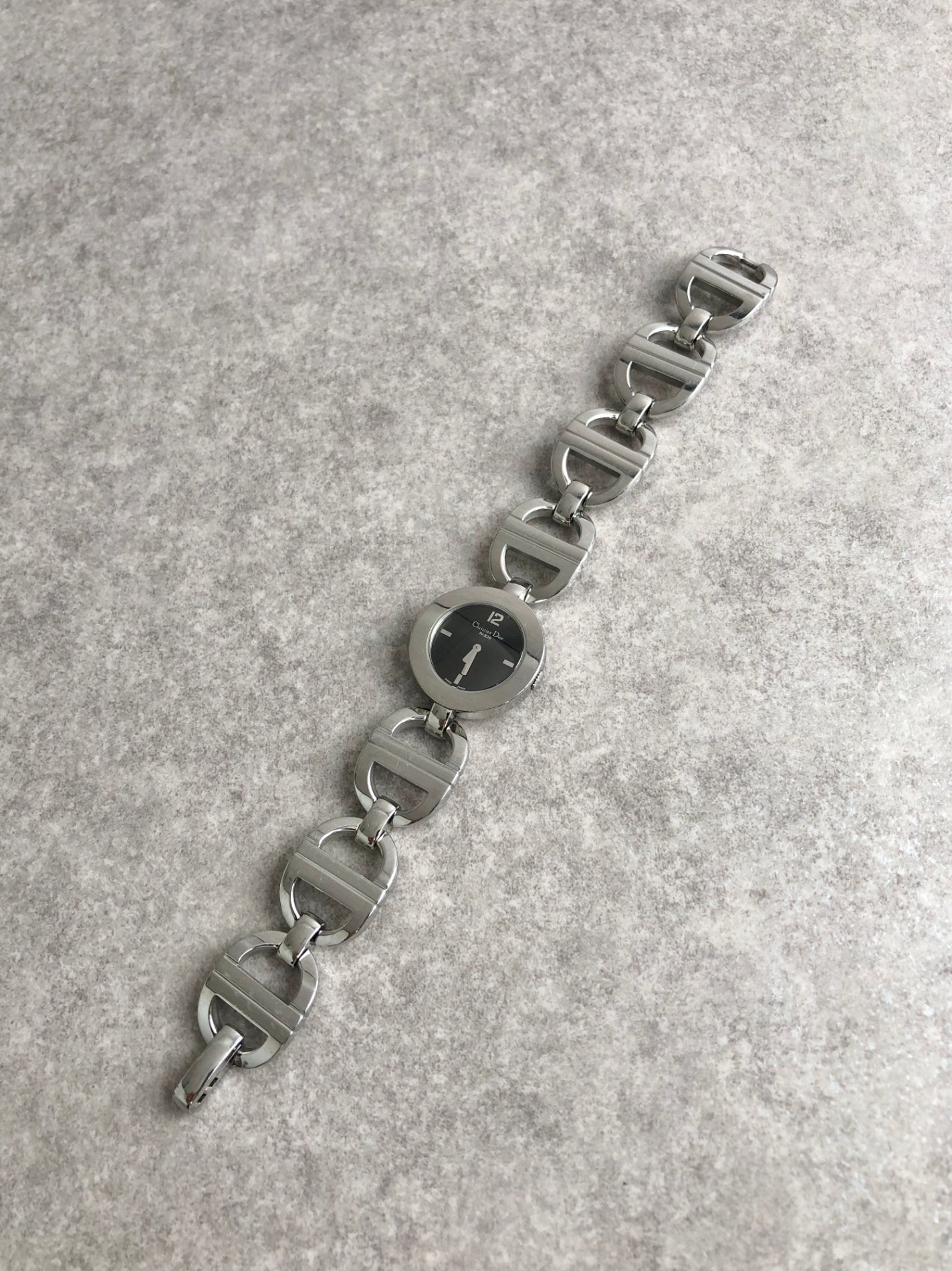 Christian Dior Watch Silver CD022110 Vintage e4madz