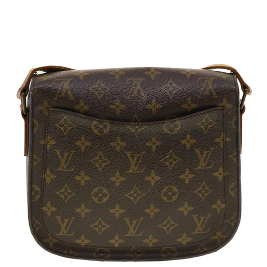 LOUIS VUITTON Monogram Saint Cloud GM Shoulder Bag M51242 LV Auth 41087